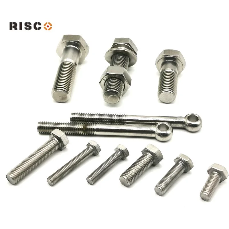 Stainless/Duplex Steel Fastener S31803/32750/32760/304/316 Customed Manufacturer Eye/Stud/Hex/Carriage/Allen/Hex Socket Head Cap/Anchor Bolt