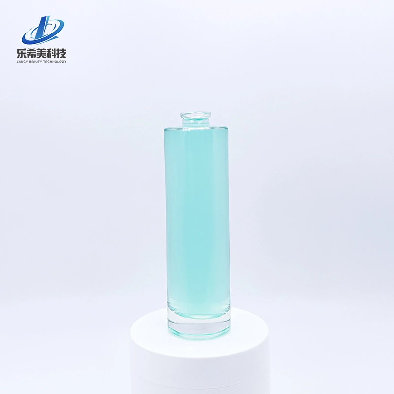 100ml Empty Glass Perfume Bottle Column Bottle Mist Pump Sprayer Bottle Cosmetic Package