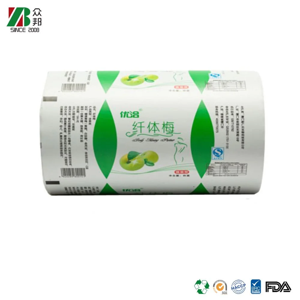 OEM Printing Automatic Packaging Coffee Powder Tea Leaf Bee Plastic Roll Film