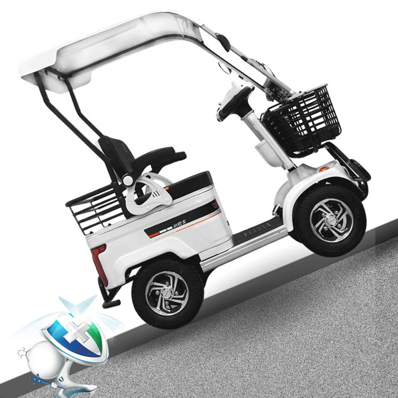 Yisen Auto Good Quality 4 Wheel Electric Sightseeing Cart Mobility Scooter