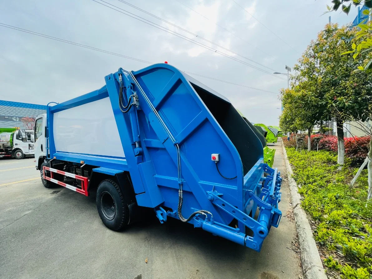 China Cheapest 8cbm 8000 Liters Refuse Compactor Garabge Trucks