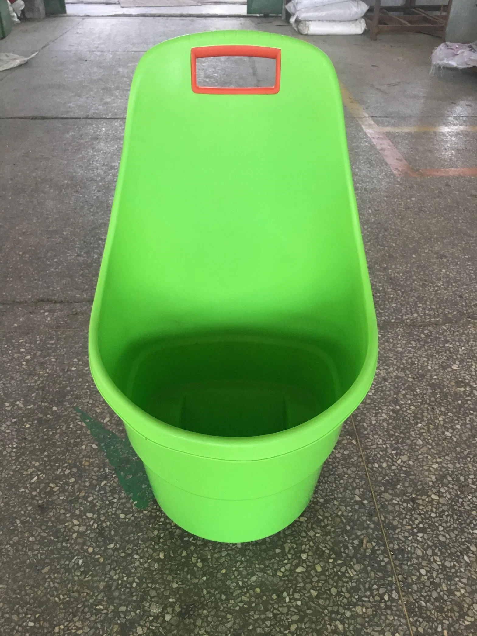 48L Garden Leaf Picking Waste Trolley