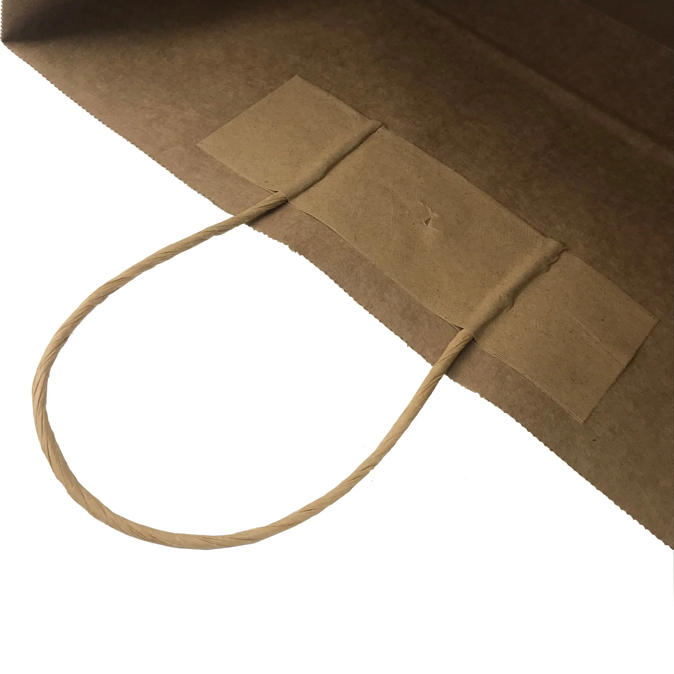 Plain Grocery Kraft Paper Clothing Bag Kraft Paper Food Packaging Bag From Chinese Factory