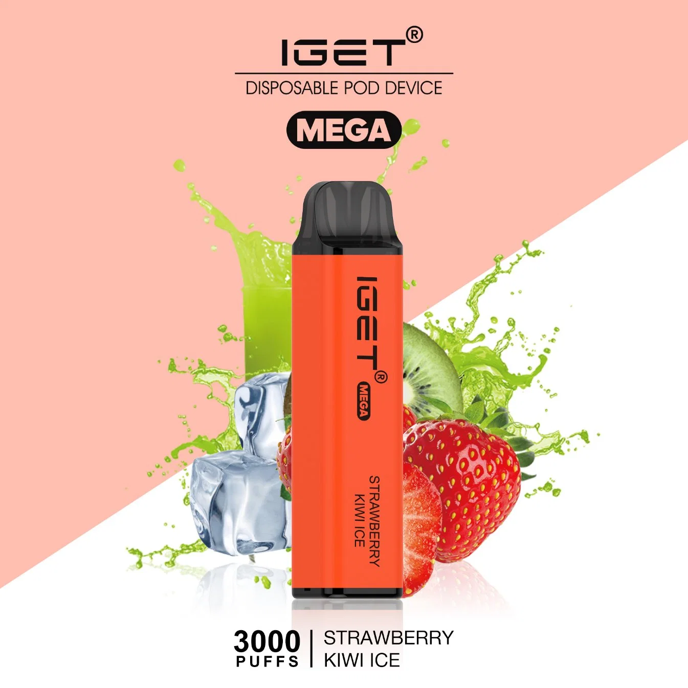 Wholesale/Supplier Prefill Vape Pod Iget Mega 3000puffs E Cigarette Disposable/Chargeable Iget XXL