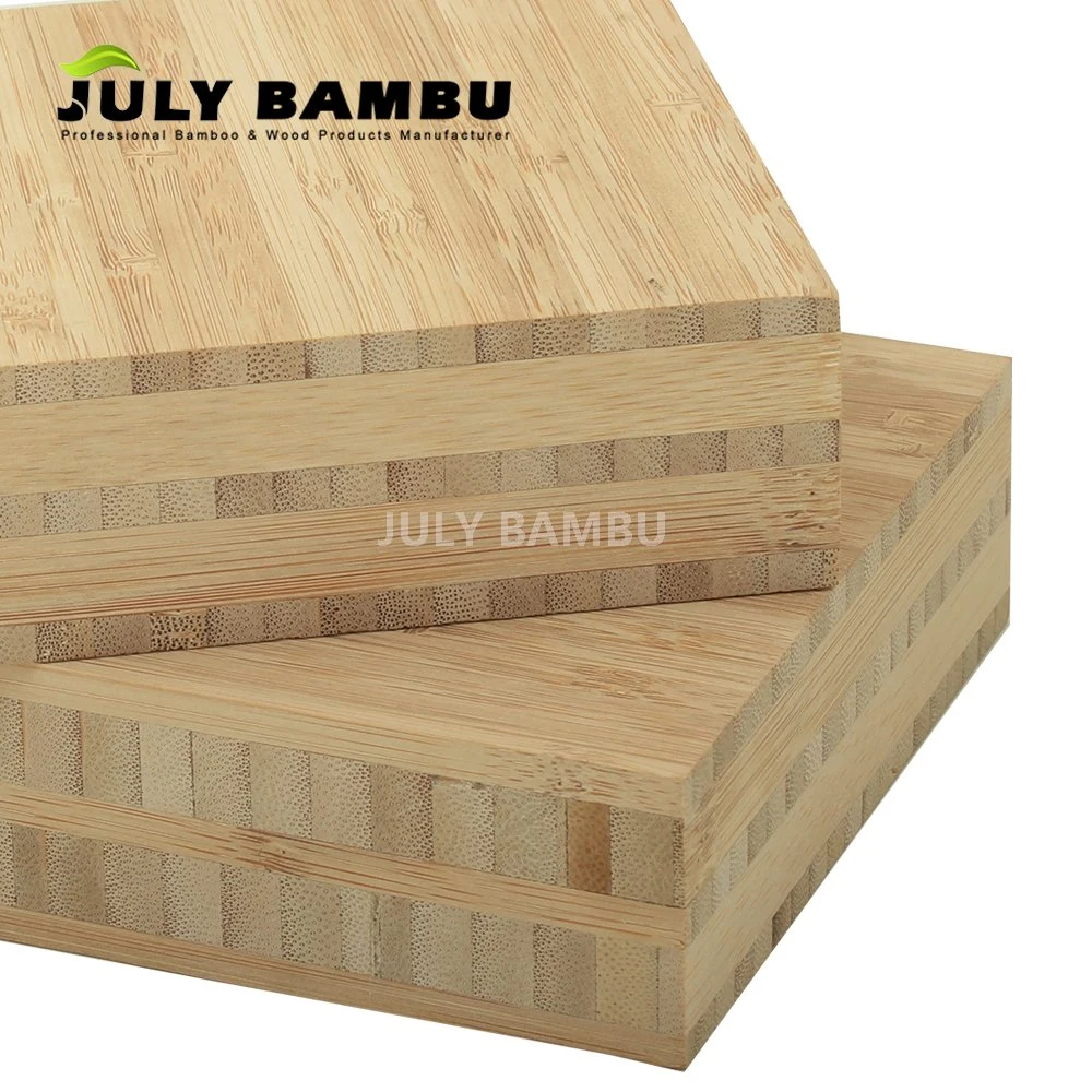 Solid Bamboo Panel Plywood Board 1-9 Layers Length 4000mm Thickness 5-60mm