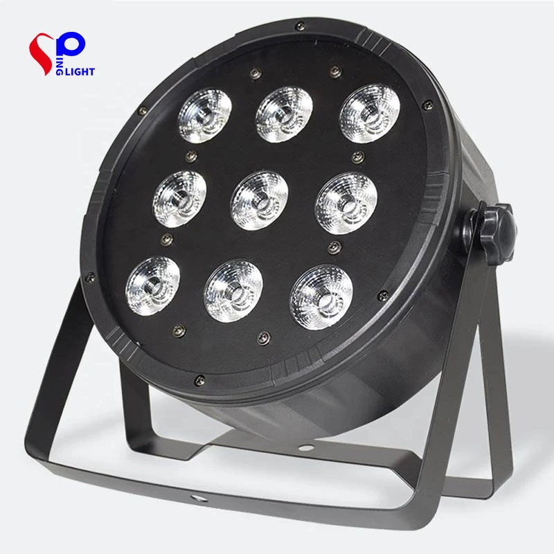 مصباح مرحلة LED الخاص بوحدة التحكم عن بُعد RGBW DMX Luces DJ Par لملحبي دي جي