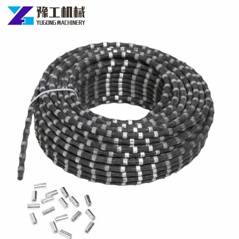 11.5mm Diamond Quarry Wire Saw for Stone Concrete Cutting