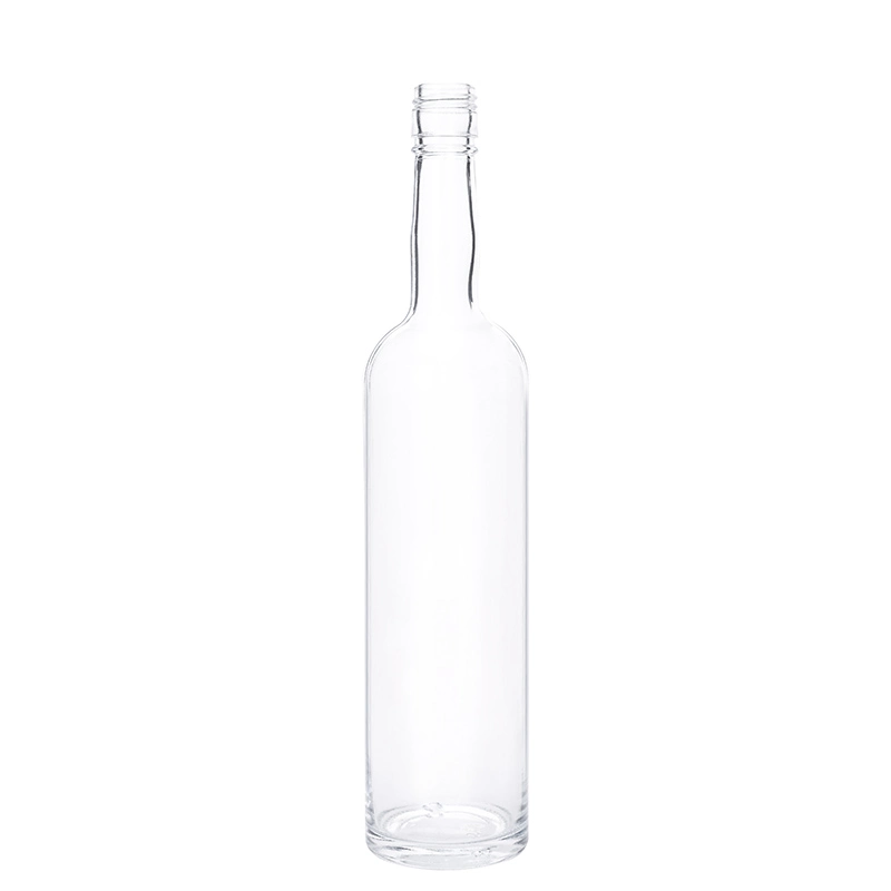 Xxxxx Vodka Bottle 500ml Liquor Long Neck Glass Bottle Glass Bottles with Cork 750ml Spirit Bottles