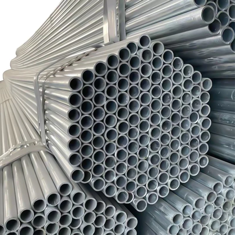 Seamless ERW Sch 40 80 Carbon Steel Galvanized Steel Pipe Welded 6m Tube