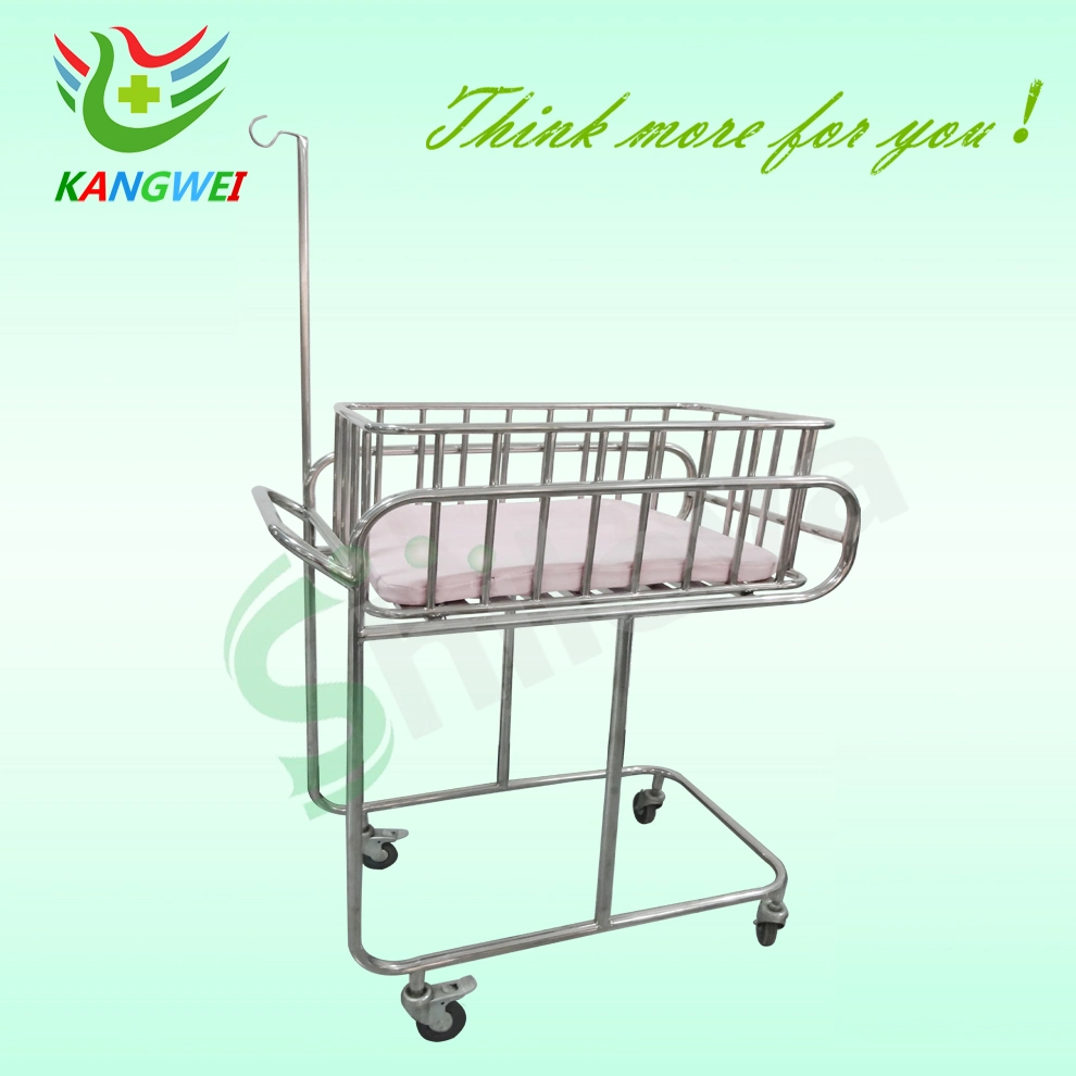 Customized Hospital ABS Trolley Baby Bed Bassinet Infant Bed Slv-B4208