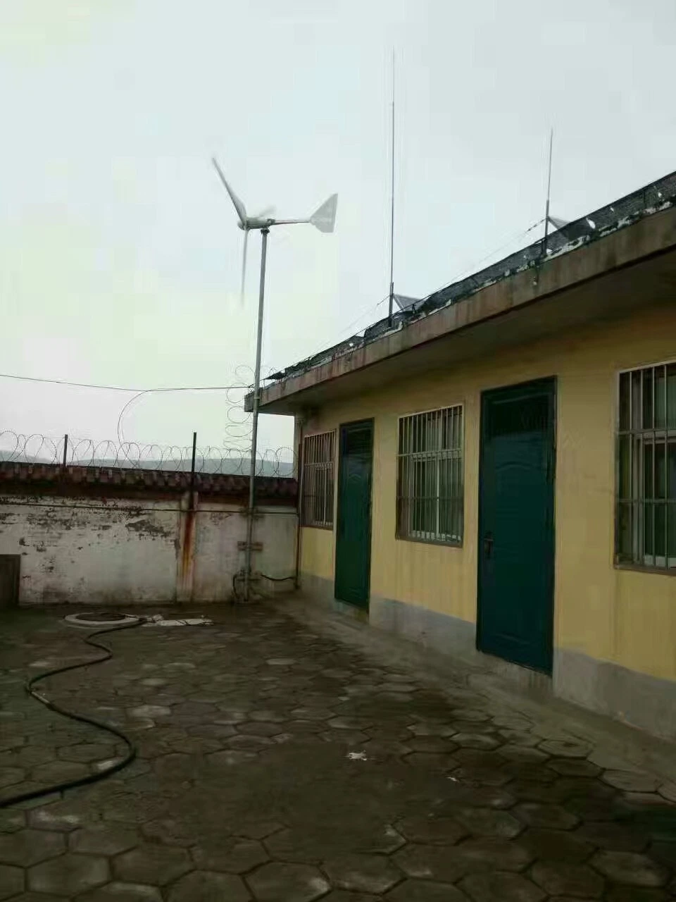 Horizontal 100kw 380V 50Hz Household Wind Turbine Power AC 3-Phase Output