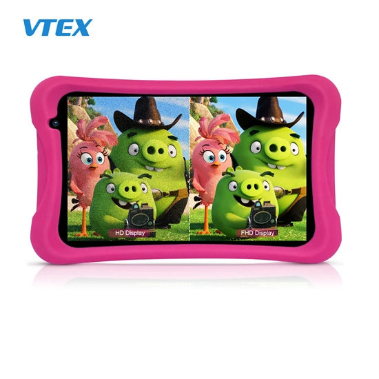 Sc7731 Qual Core 8 Inch Kids Tablet PC 1280*800 IPS 2MP+8MP Camera Protective Case Tablets for School Students