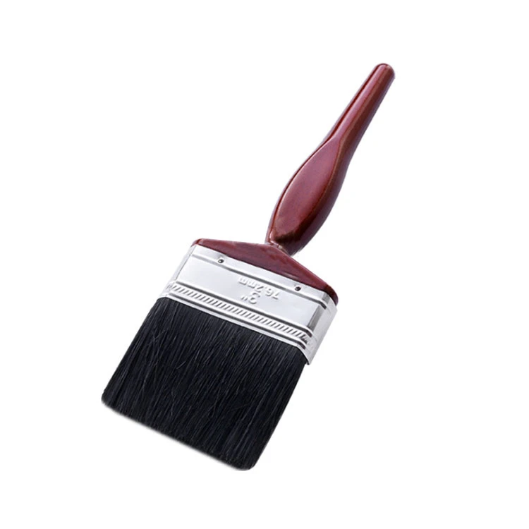 Hot Online Sale Boar Hair Bristle Chalk Paint Brush Wax Brush