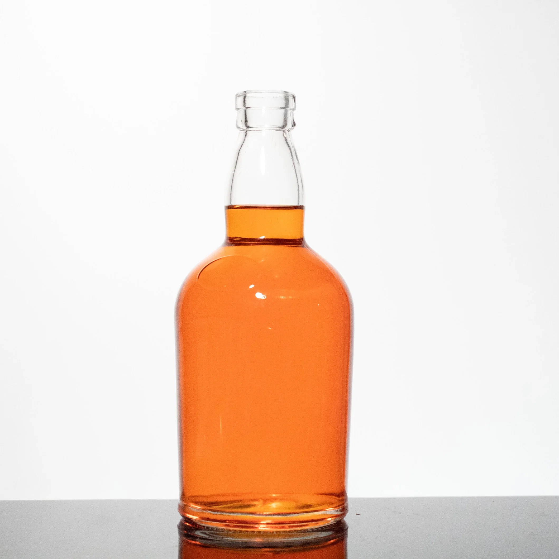 500ml 700ml 750ml de whisky personnalisé Brandy Crystal de vin rouge Bouteille de verre de liqueur vide