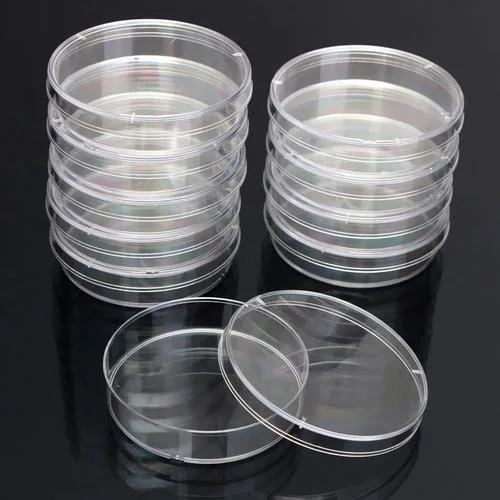 Disposable Sterilization Plastic Petri Dish Lab Use