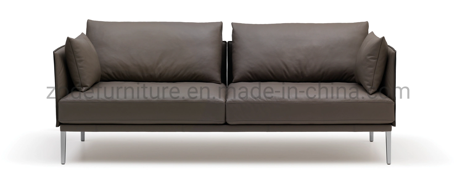 Zode Nordic PU Leder Sofa Wohnzimmer Möbel Klassische Couch Ecksofa Aus Leder