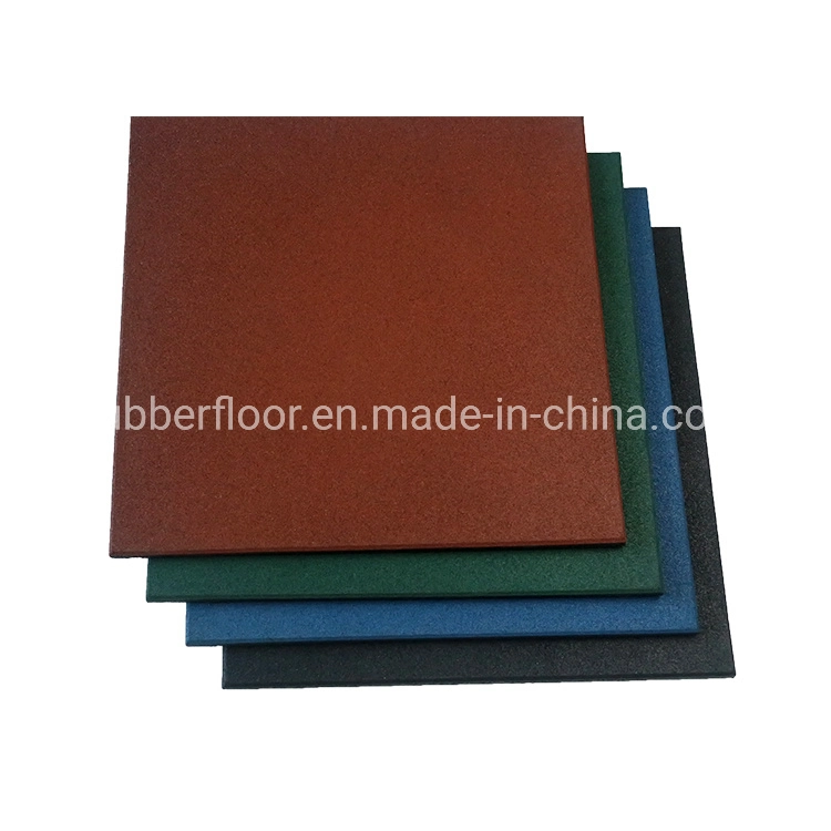 Walkway Park Yard Garden Anti-Slip Safety Rubber Mat Rubber Tile Rubber Flooring