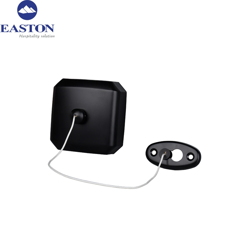 Hotel Custom 2.8m Long Retractable Line Black Cloth Line