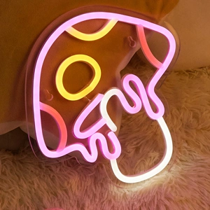 LED Neon Mushroom Cute Neon Sign USB Powered Night Light