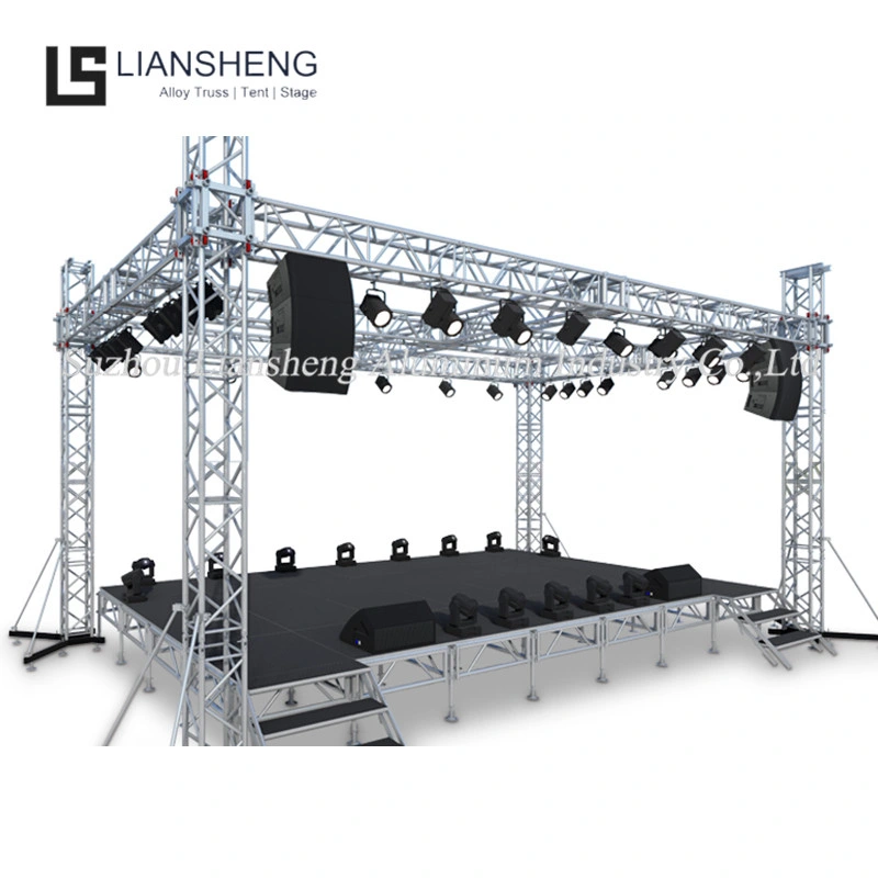 Outdoor Concert Aluminum Frame Structure Large Stage Truss for Show Event