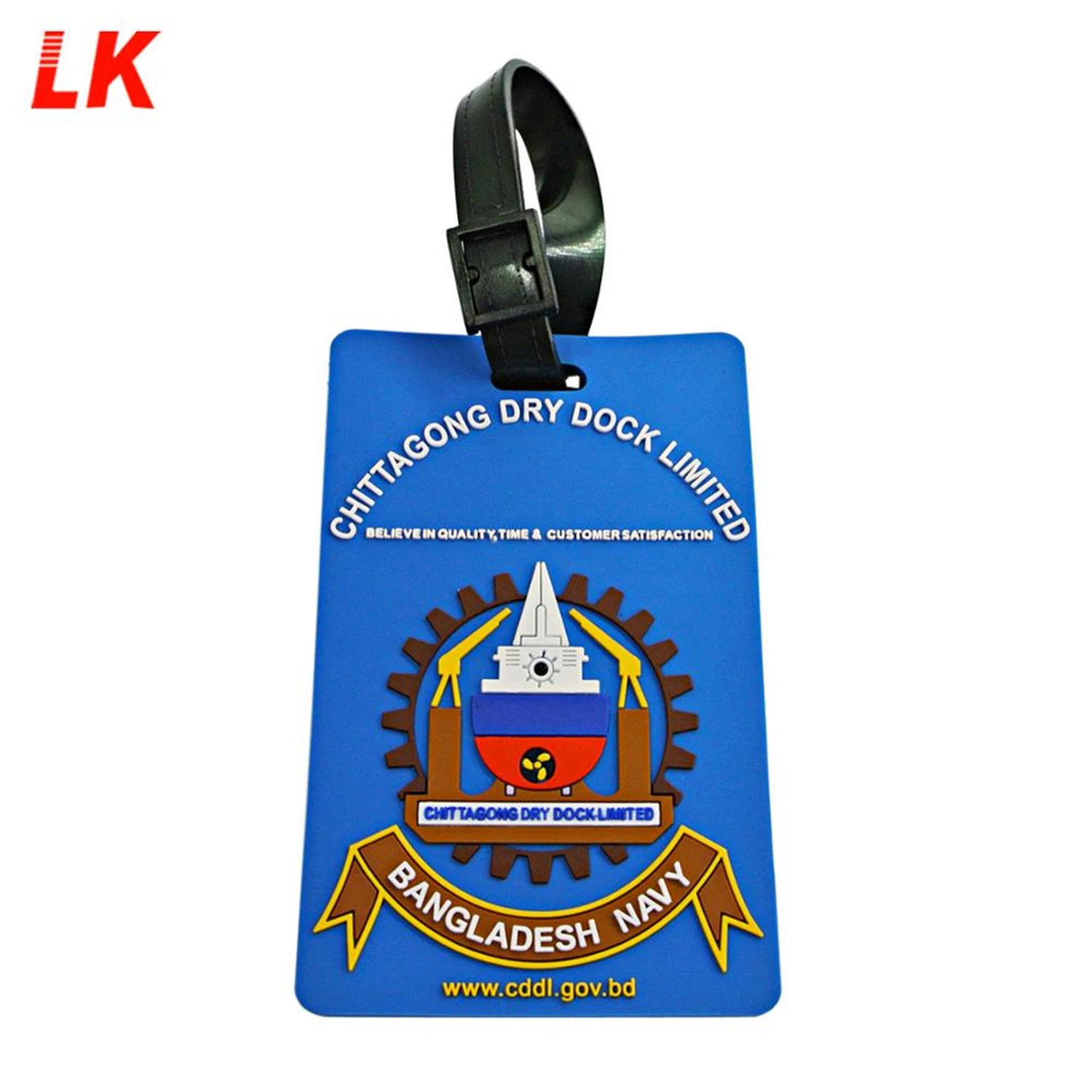 Custom Promotional Novelty Soft PVC Name Luggage Tag for Gift