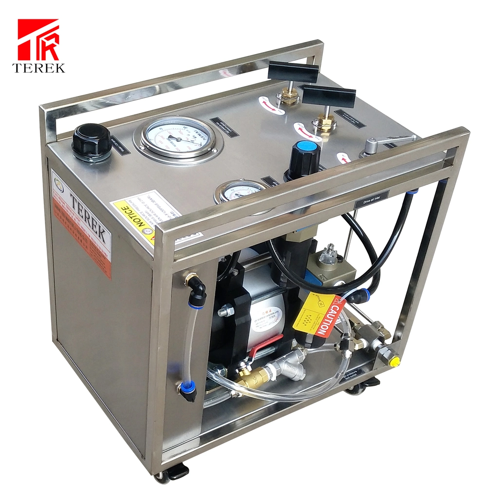 Terek Fluid pressurisé Equipment Series support pour tester les équipements à gaz Avec de l'eau pour l'équipement de test de pression hydrostatique