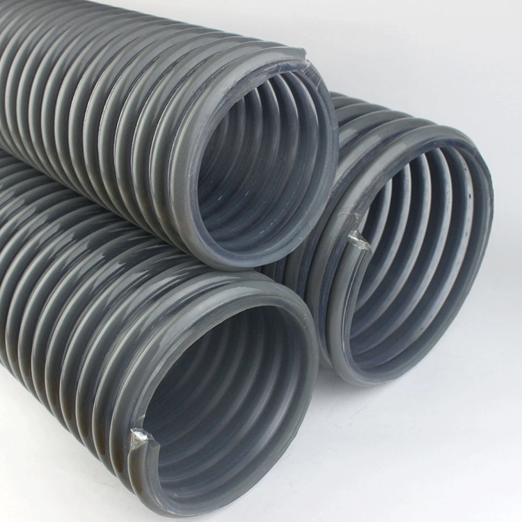 Flexible Corrugated Plastic Tubing PVC Reinforced Plastic Flexible Hose