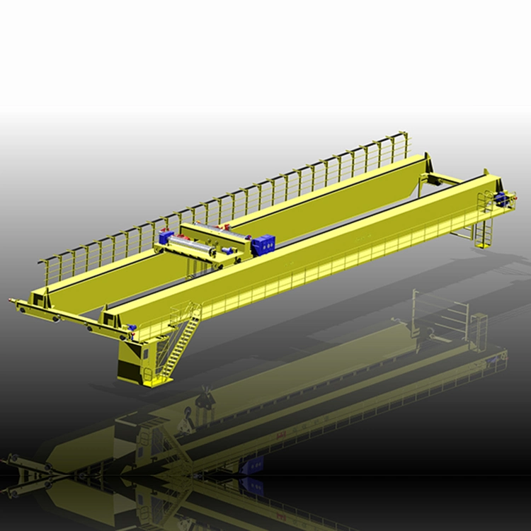 10T European Style Steel Box Typ Double Speed Einstrahl Eot-Kran