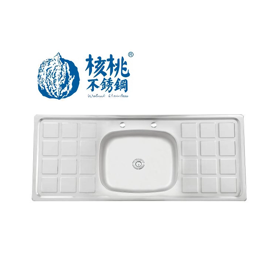 Single Bowl Double Drain Top Mount Sink. Wsd12050