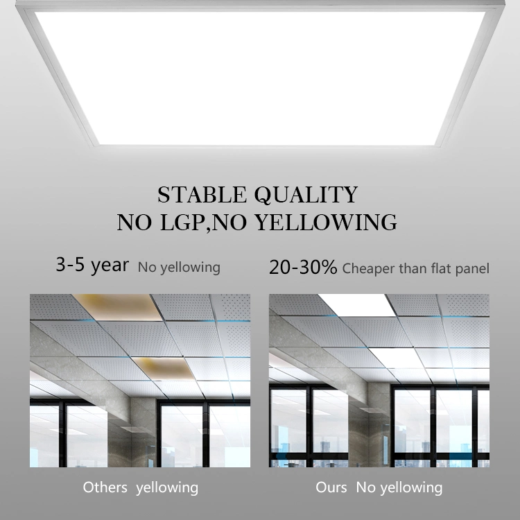 Saso Ce UL Best Square 16W 18W 24W 26W Daylight LED Panel Lamp Made in China for Ceiling, Office, Store, Supermarket, Museum, Library, Classroom Lighting