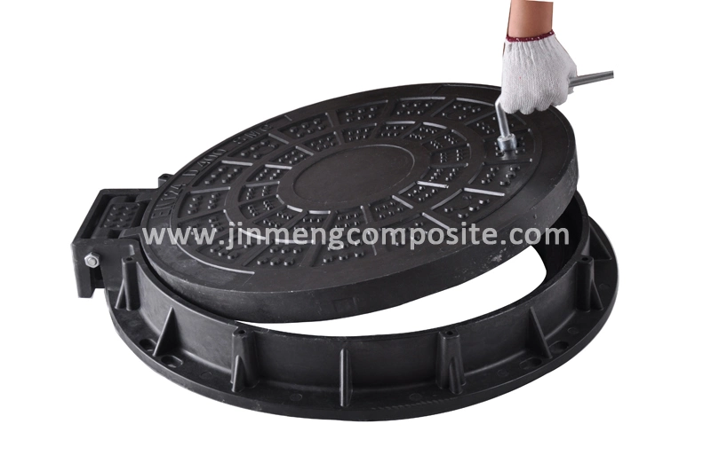 En124 Composite Handle Shaft Manhole Cover