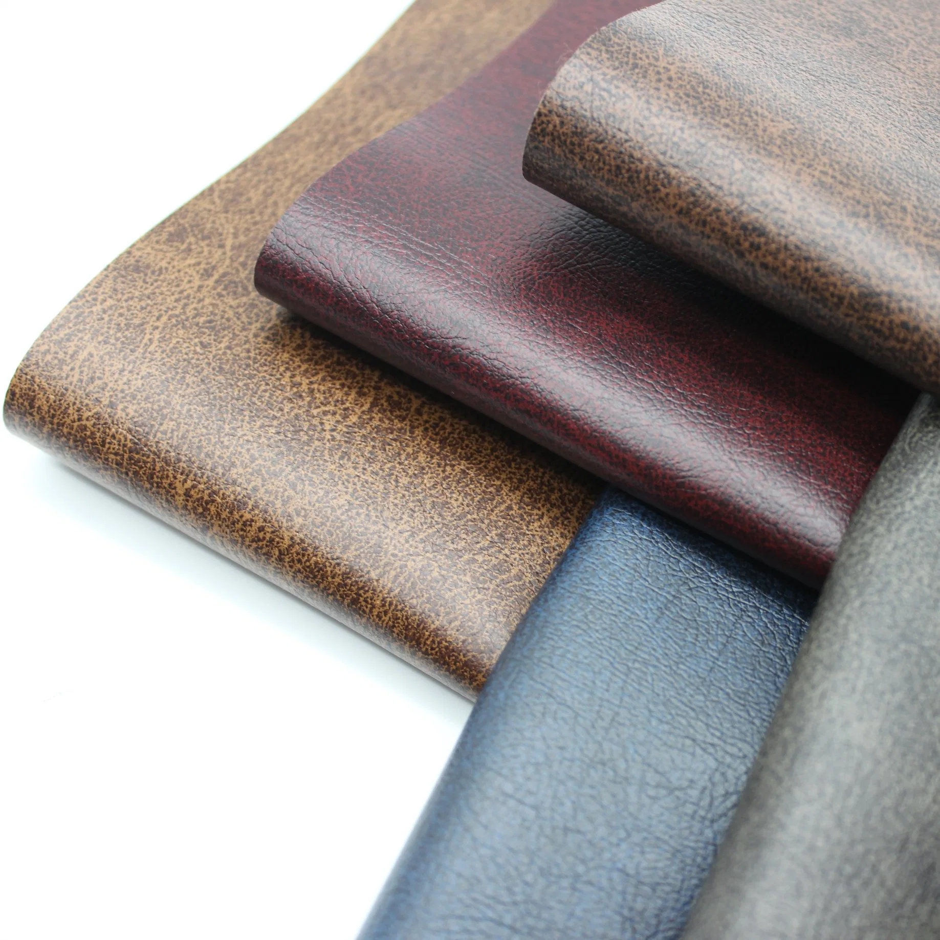 Instead of Genuine Eco-Friendly PU Coated Bovine Recycled Bonded Vegan Leather for Furniture Sofa Chair Car Seat