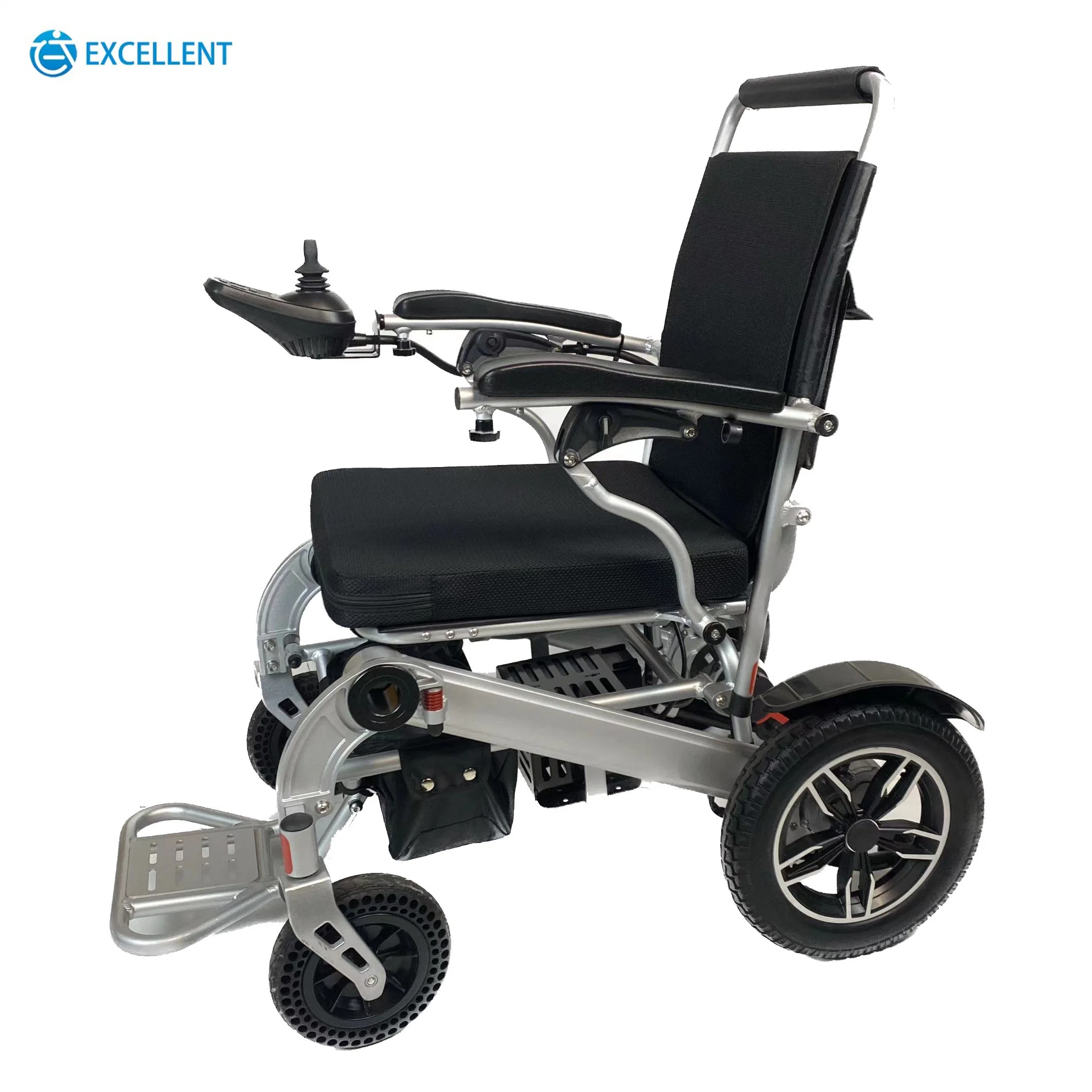 2023 New Aluminum Alloy Foldable and Foldable Electric Wheelhair for Disabled Persons