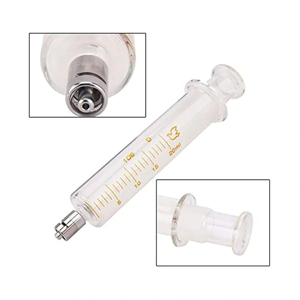 Aquapure O3 Resistant 1ml 5ml 10ml 20ml 50ml 100ml Ozone Luer Lock Glass Syringe