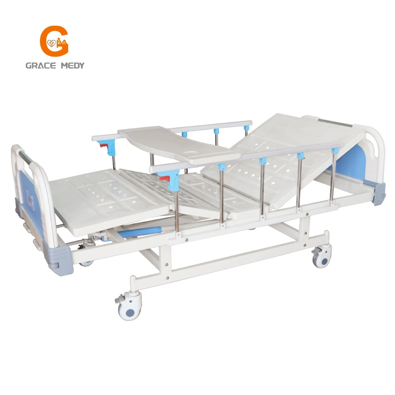 Medical Furniture Medical Furniture Hospital Bed Mattress, IV Pole, Drainage Bag Hook, Dining Table