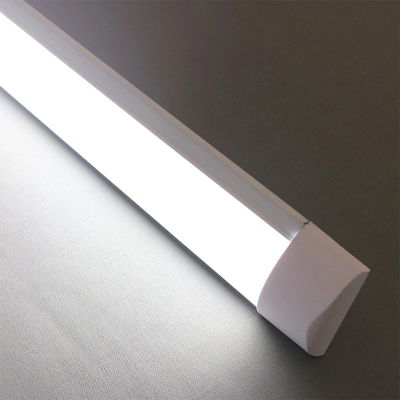 20W 40W 60W 3CCT Dimmable LED Batten Light Emergency Dust-Proof Lamp