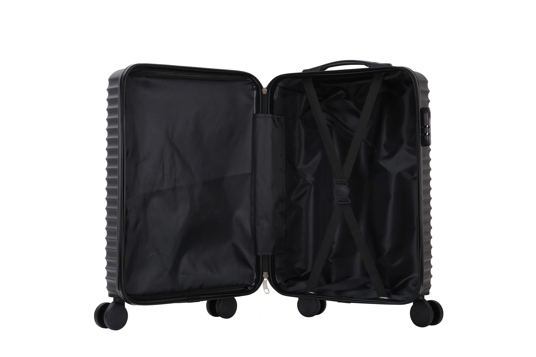 Classic Factory Cloth ABS Suitcase Travel Luggage Sets 3PCS Sets Xha246