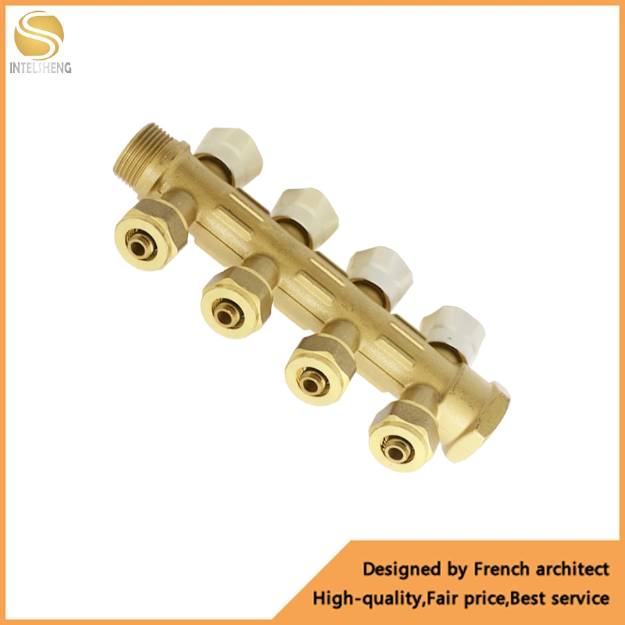 3 Way CT-536 Brass Body Manifold Gauge Set for R134 R22 R12 R502 for Pex Pipe