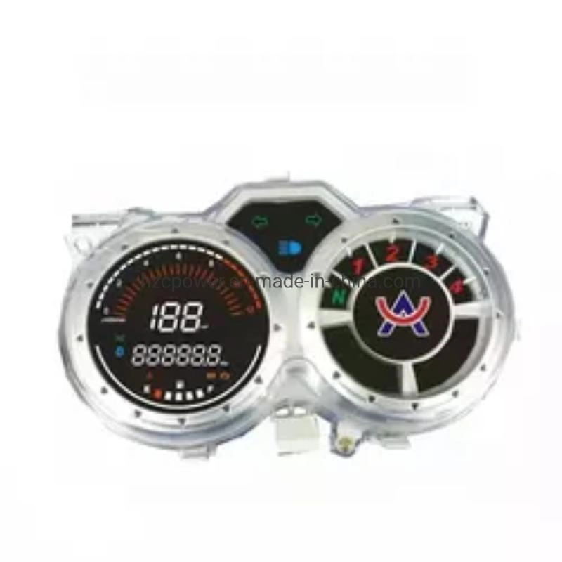 Motorcycle Meter Speedometer Spare Parts and Motorcycle LCD Digital Speedometer