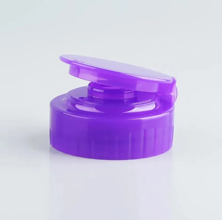 Customized 38/400 Colorful Plastic Lids Bottle Cap Flip Top Cap