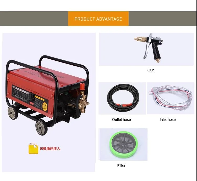 3kw Electric High Pressure Washer Car Cleaner