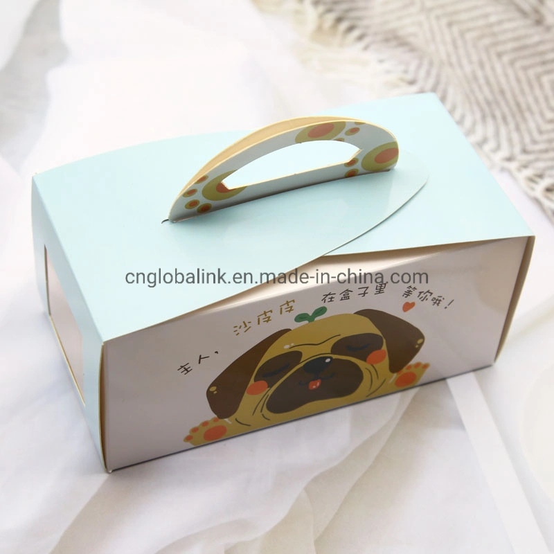 Wholesale Custom Cake Sweet Food Cardboard Packing Paper Packaging Box