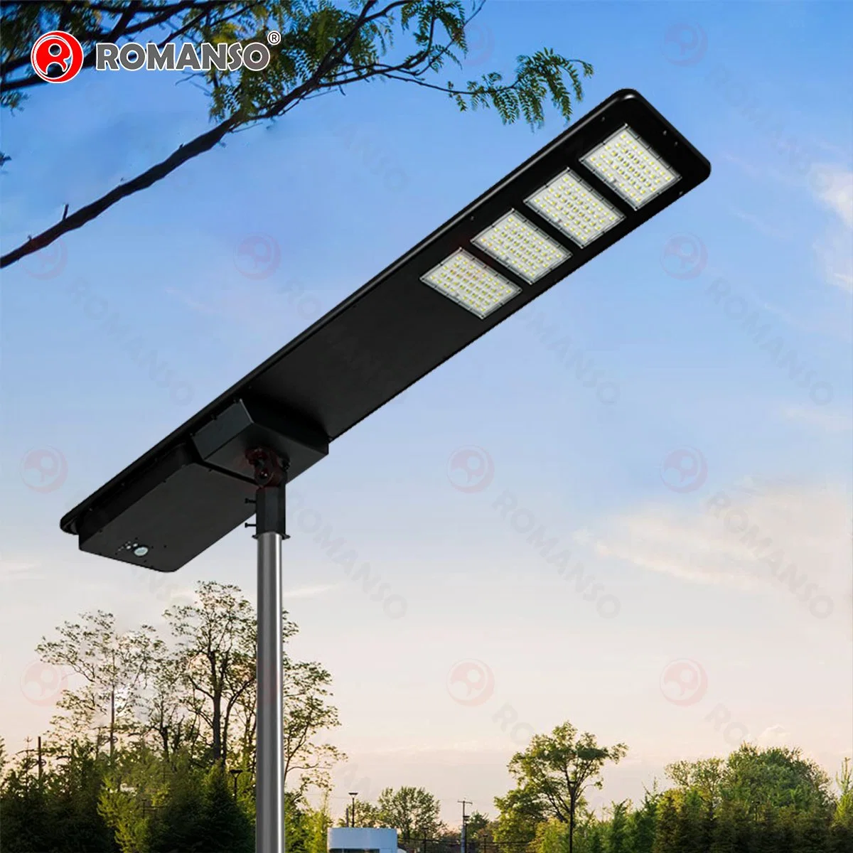 LED de luz solar 50000h 160lm/W luz LED de energía de las luces de iluminación solar Parking