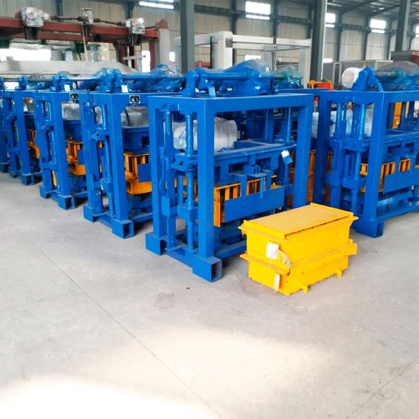 Paving Block Making Machine Qt40-2 Mannual Interlocking Brick Making Machine