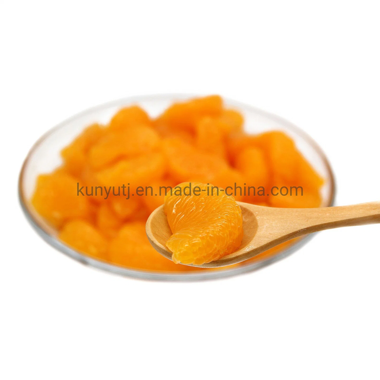 Health Canned Food Canned Mandarin naranjas en lata de sirope claro Naranja