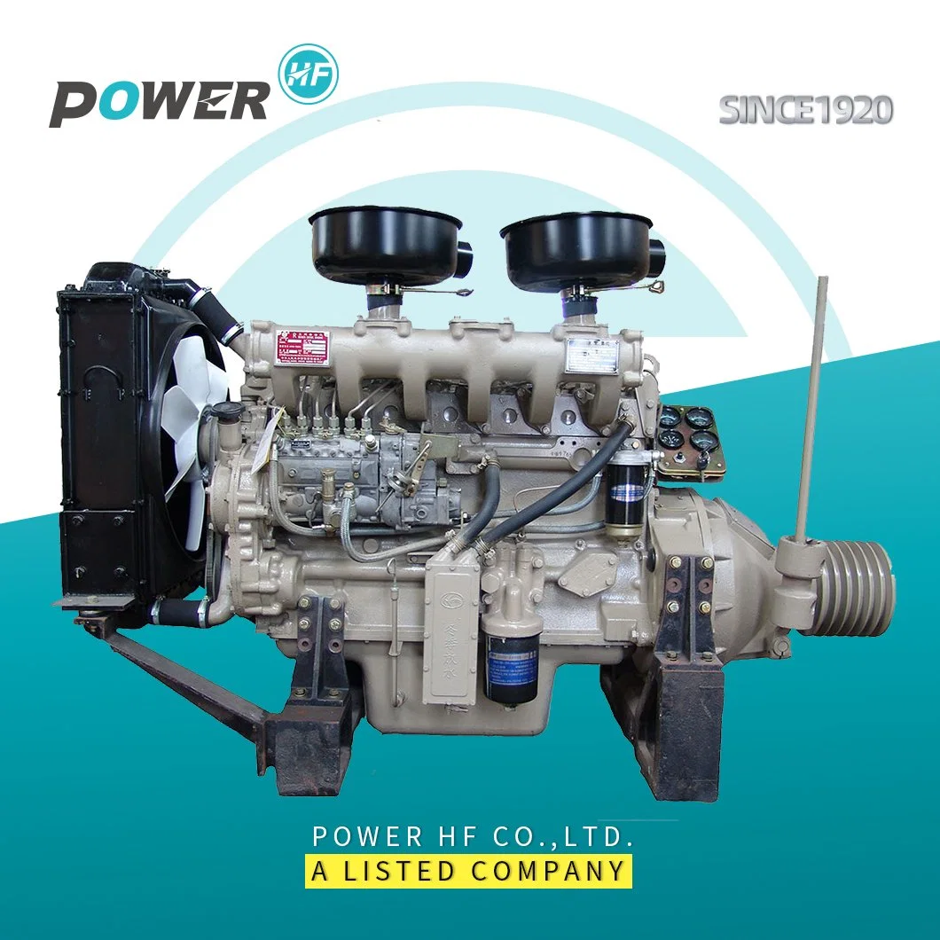 4-Stroke 2 Cylinder Industrial Electric Diesel Engine for Stationary Equipment and Tractor