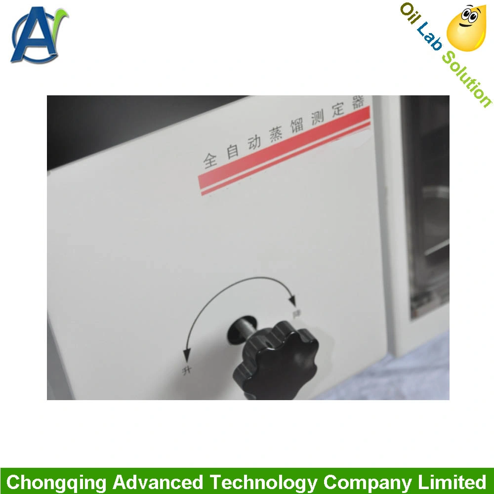 La norma ASTM D86 Analizador automático de destilación atmosférica con pantalla táctil de control