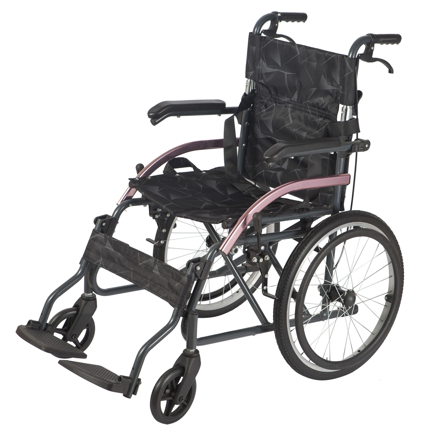 Chair Home Care Hospital Good Quality Aluminum Manual Wheelchair for Patients Wheelchair