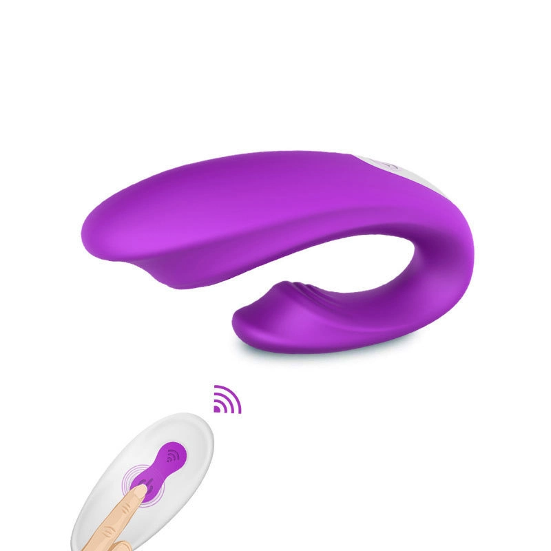 Kabelloser, wiederaufladbarer Vibrator mit Fernbedienung für Klitoris und G-Punkt-Technologie Weibliche Masturbation