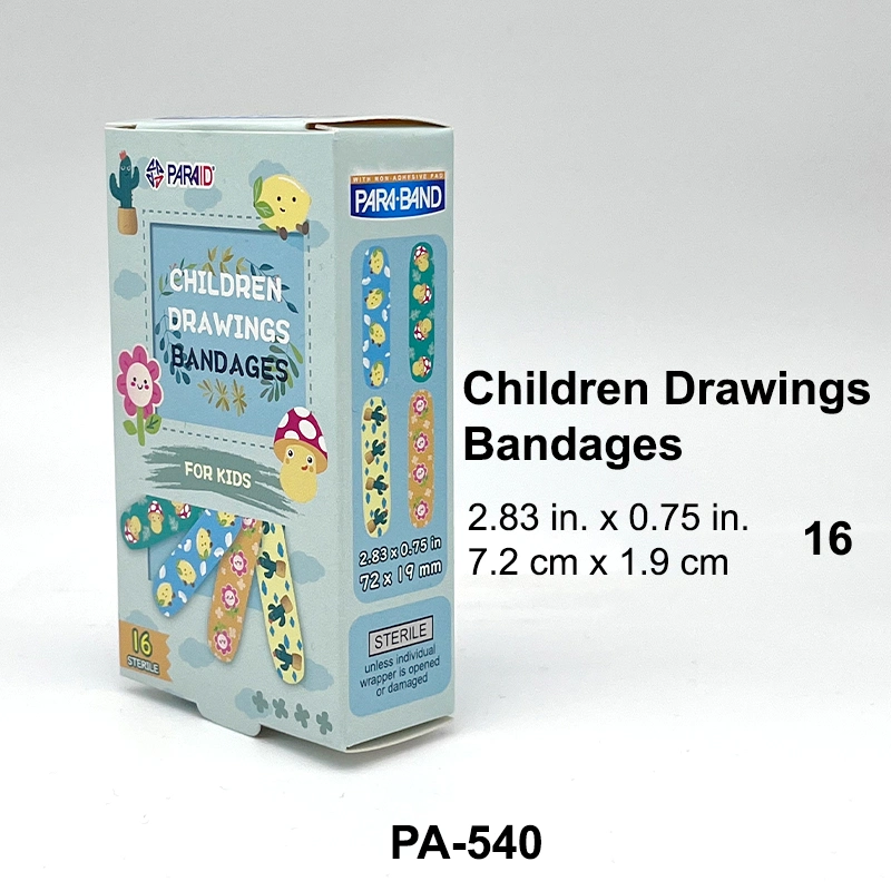 Kids Plaster Cartoon Adhesive Bandages Children Drawings